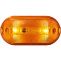 Peterson Manufacturing LED Oval 4 Length x 2 Width x 109 Height Amber Lens Surface Mount 9 To 32 Volt M35A-MV-BT2